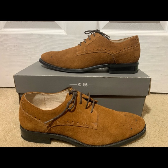 Men’s Brown Suede Stacy Adams - Picture 2 of 3